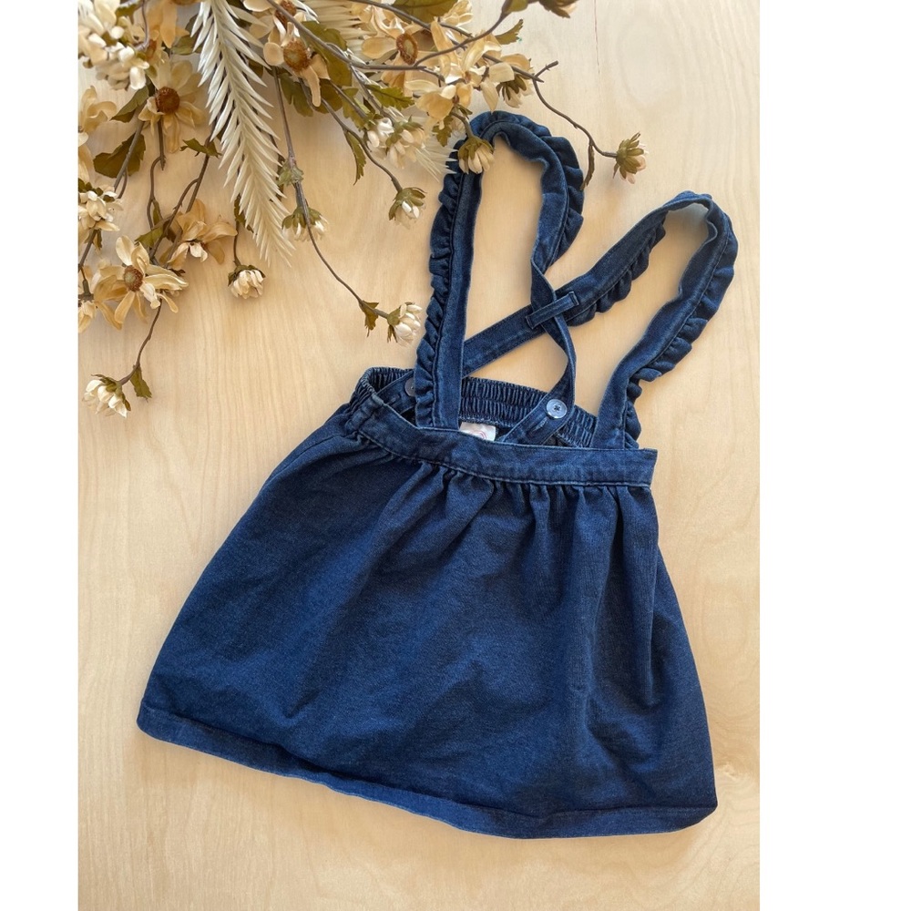 Jean overall dress 4T in girls.